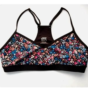 Joy Lab floral sports bra